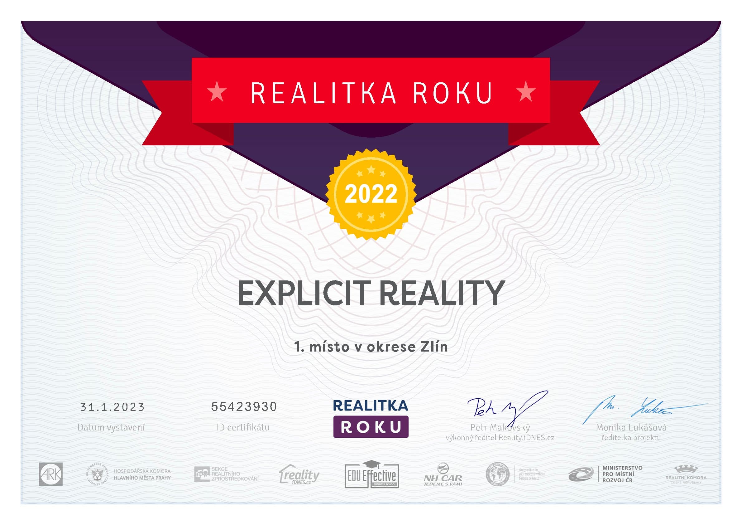 Realitka roku 2022